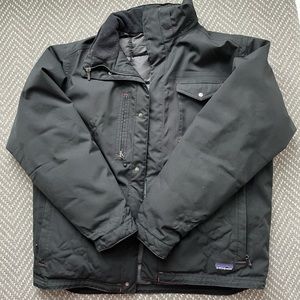 ‼️ mens black patagonia winter jacket with insulated interior ‼️